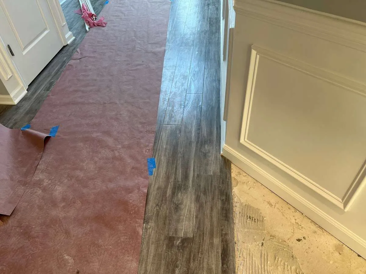 Completed marble shower restoration in Dennis